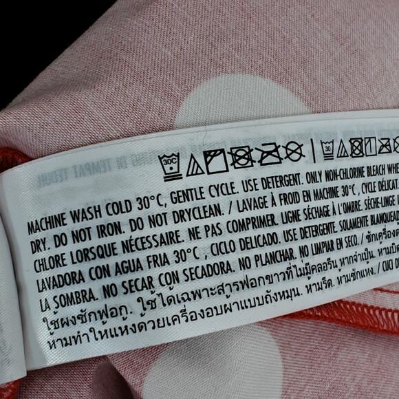 Disney Parks Dress Shop Minnie Mouse Epcot Germany Dirndl Octoberfest Red 2X NWT - Picture 7 of 10